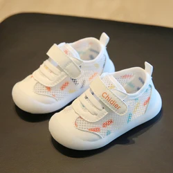 Baby Jungen Mädchen Frühling und Sommer Single Mesh atmungsaktive Babys chuhe rutsch feste weiche Unterseite Kleinkinds chuhe