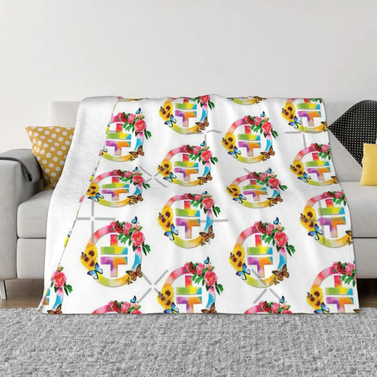 Take That - Wonderland Inspired Blanket Bedspread On The Bed Travel On The Bed