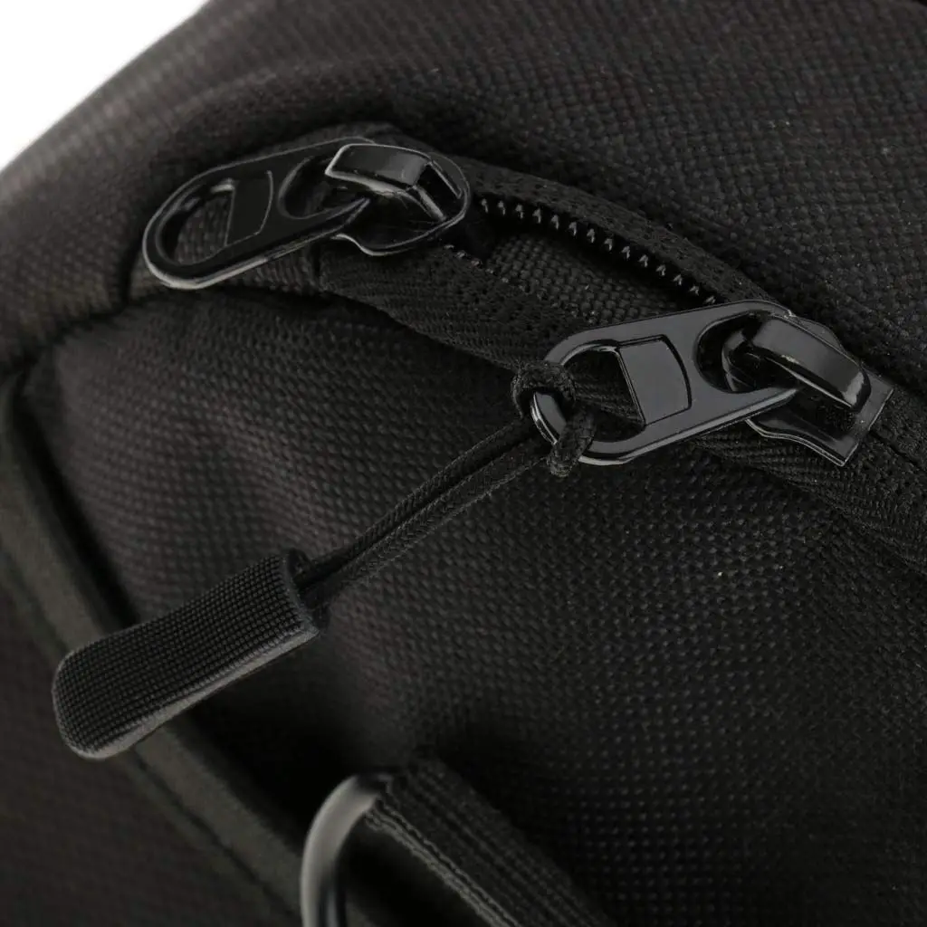 10 Anti-slip zipper puller, zipper, zipper extension trailer, practical and robust for back pack, jacket, etc.- Black HY
