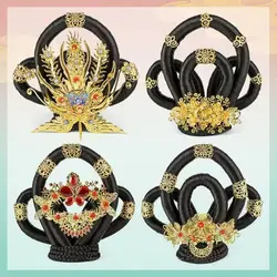 Orihan Ancient Chinese Tang Han Dunhuang Dance Costume Wig and Hair Accessories