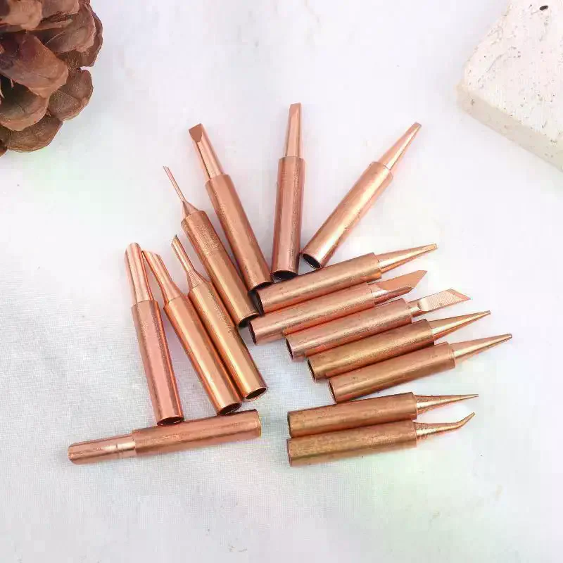 Ujung solder tembaga murni 900, ujung solder tembaga murni non-magnetik, ujung solder listrik