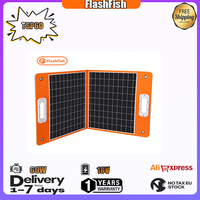 Flashfish Tsp60 Portable Foldable Solar Panel 60W23% Energy Conversion Rate Outdoor Waterproof Camping Solar Charging Panel