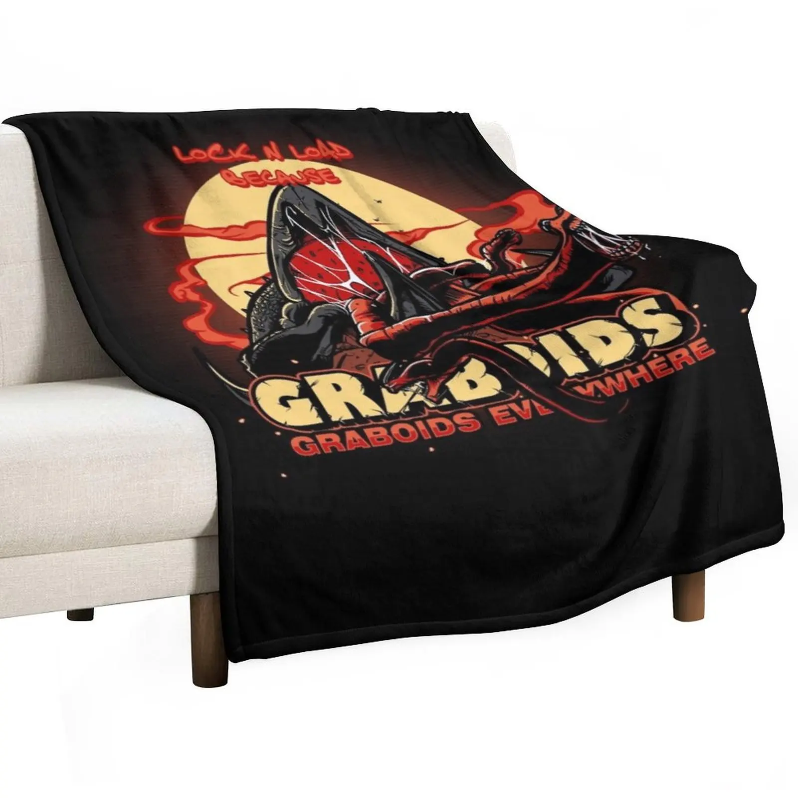 

Graboids Everywhere Throw Blanket Reusable Durable Soft Blanket for All Seasons