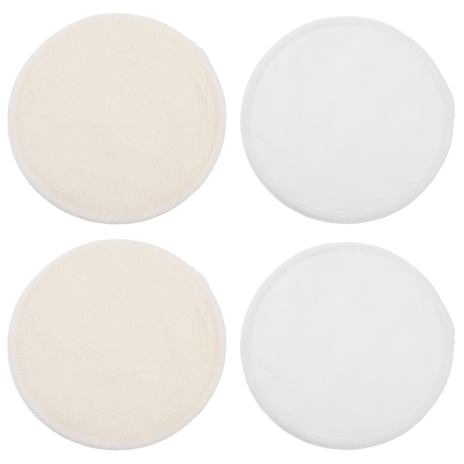 4Pcs Washable Breastfeeding Pads Absorbent Nursing Cushions Comfortable No Trace Design Nursing Pad Breastfeeding Pads
