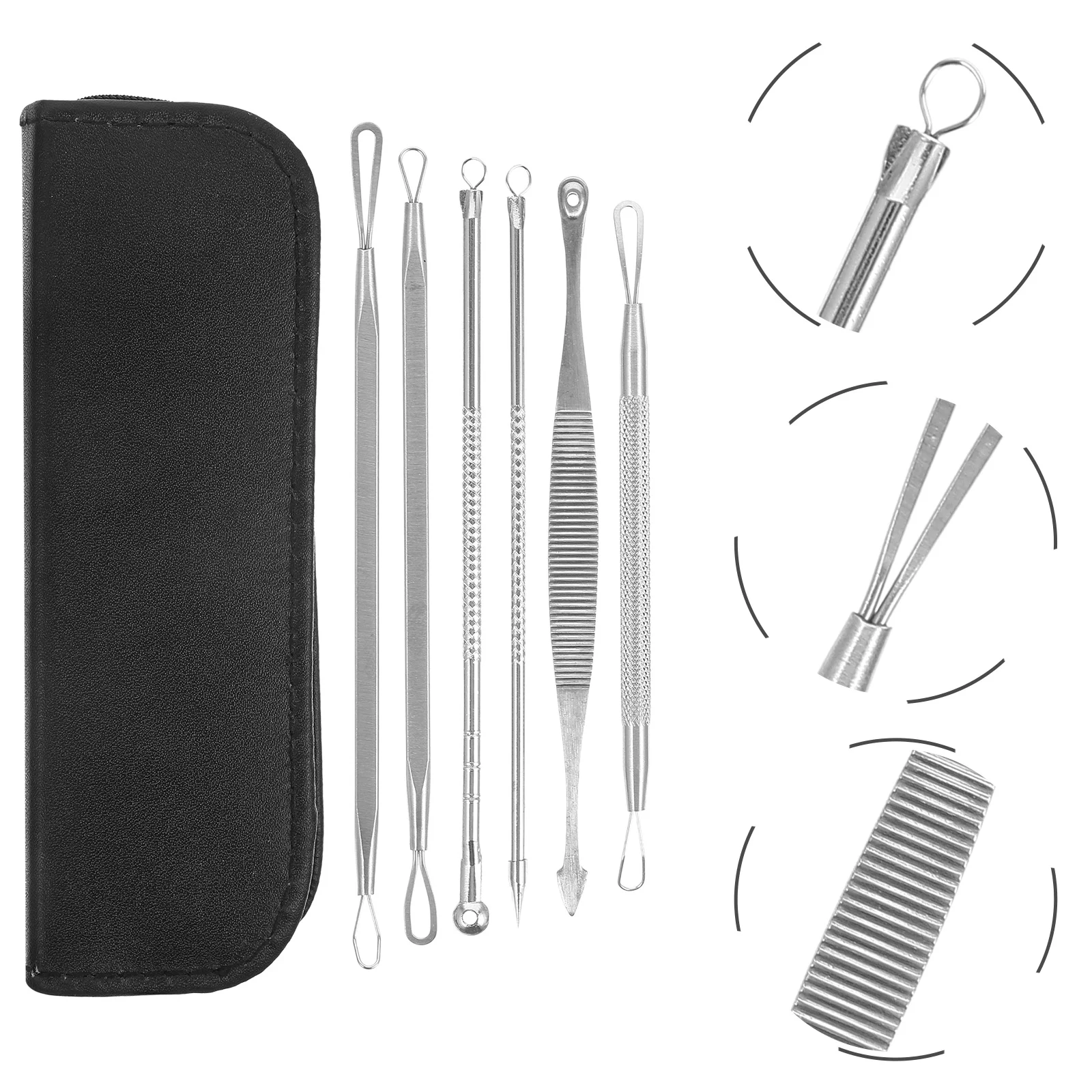 Ferramentas de remoção de acne doméstico cravo espinha cuidados com a pele removedor de maquiagem profissional