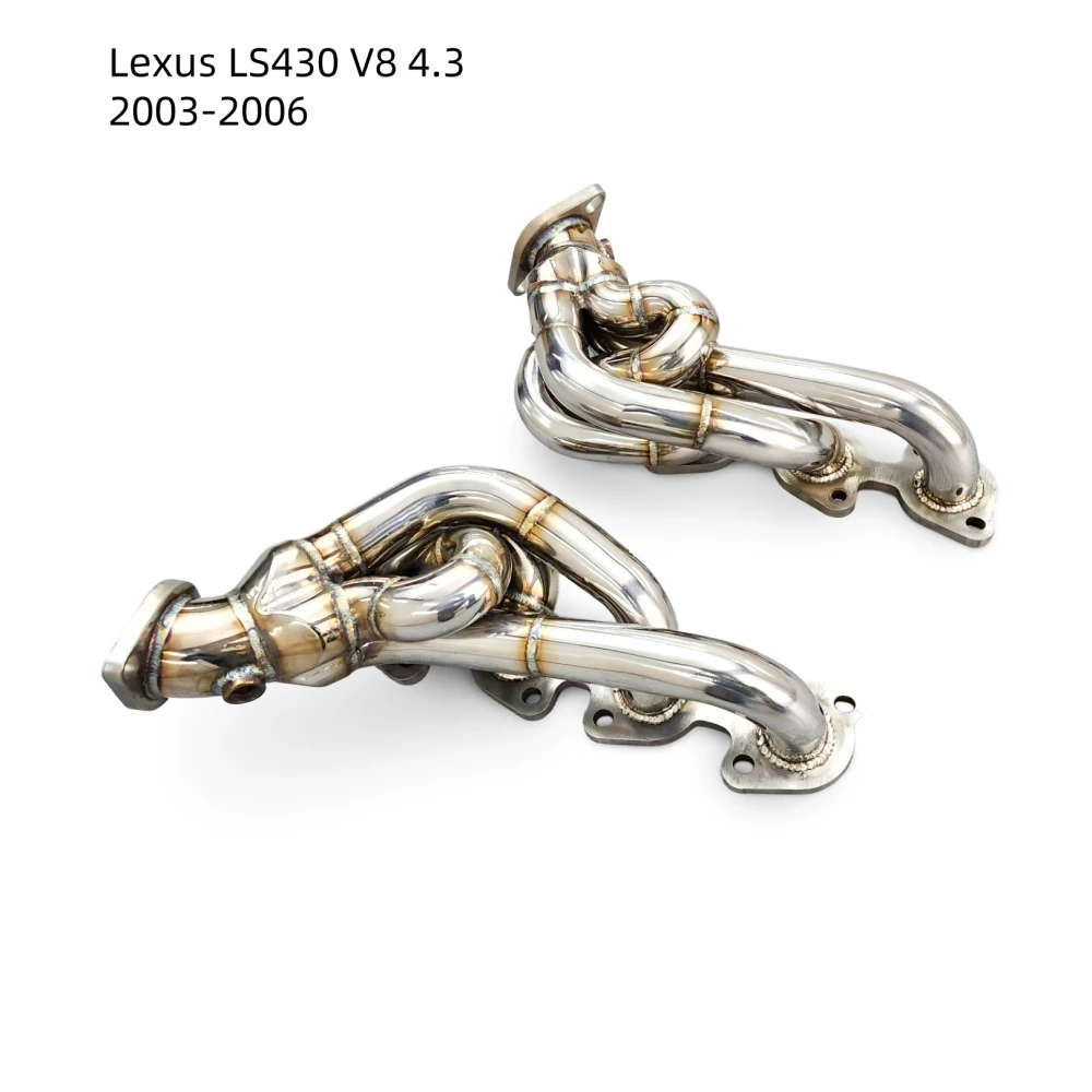 

The high flow exhaust manifold is used in the Lexus LS430 V8 4.3 2003-2006 exhaust system