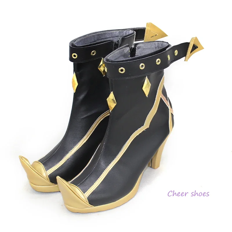 Genshinimpact Dehya Cosplay Shoes Comic Halloween Dehya Cosplay Costume Prop Game Cosplay High-heel Shoes for Women