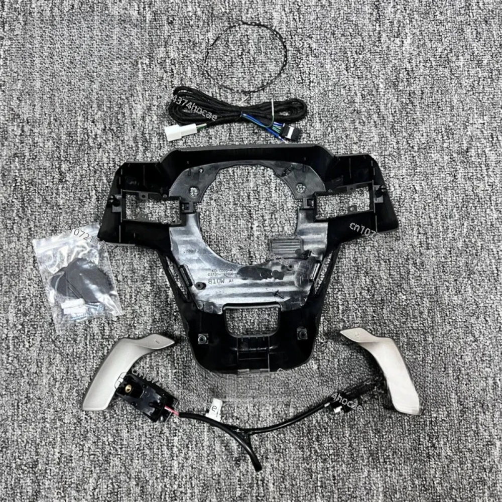 Premium Silver Aluminum Alloy Shift Paddles For Vehicle Steering Wheel Upgrade And Appearance Modification