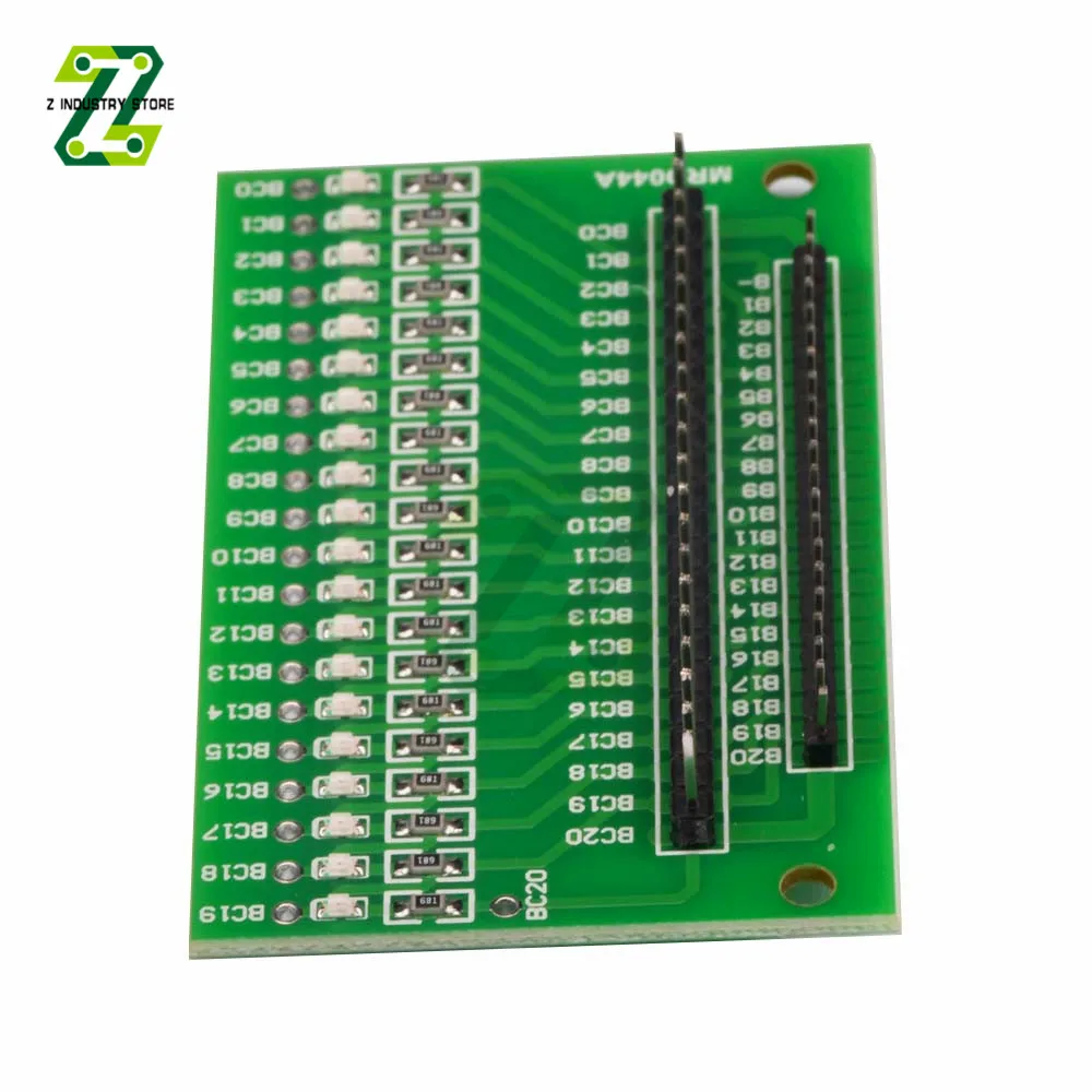 3S-17S LED Detection Board Cable Tester For LifePo4 Li-ion Lithium Battery Protection Board 4S 7S 8S 10S 13S 14S 16S