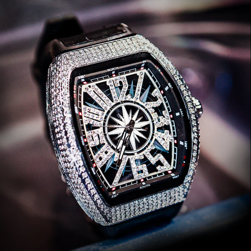 

Fully automatic mechanical men's watch men's genuine wormhole concept men's watch Muller Johnson Richard watch