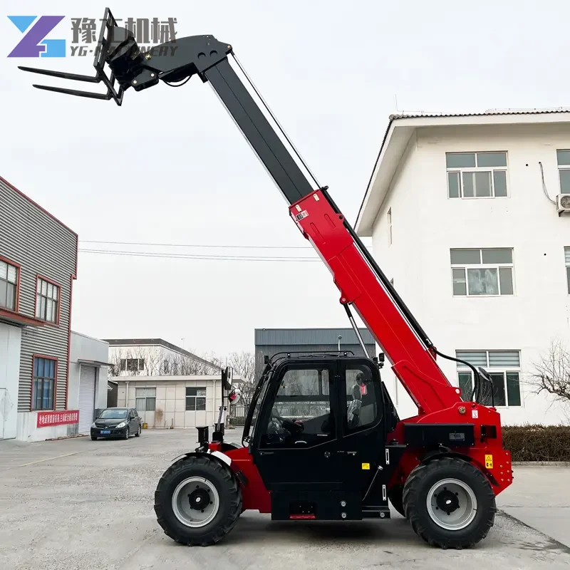 YG Boom Lifting Height 7 /14/18 Meters 3.5 TONS 4 TON Telescopic Handler 3.0 Ton Telehandler Loader with Ce Standard