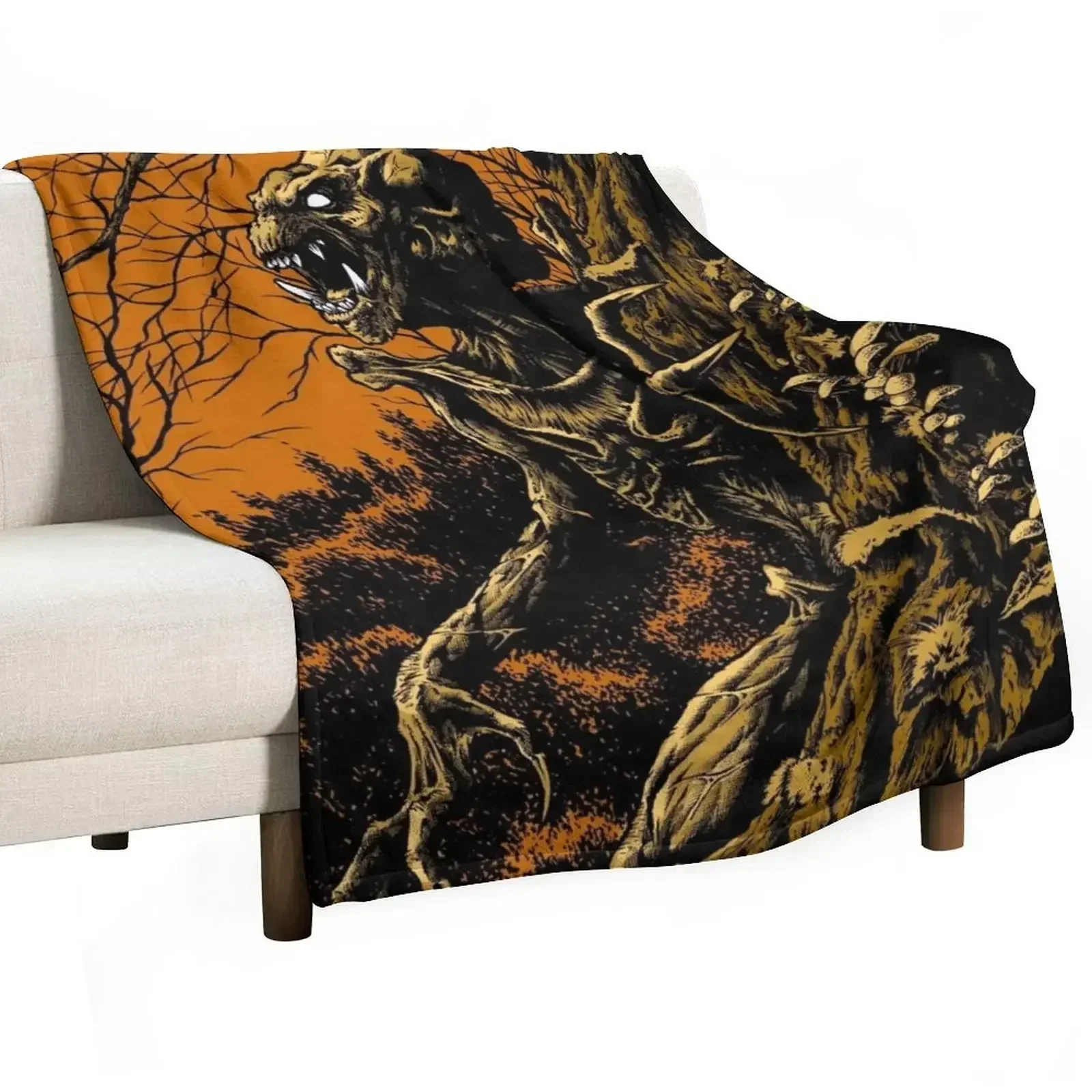 

Pumpkinhead 3 Throw Blanket Loose Shaggy Kid'S heavy to sleep Blankets