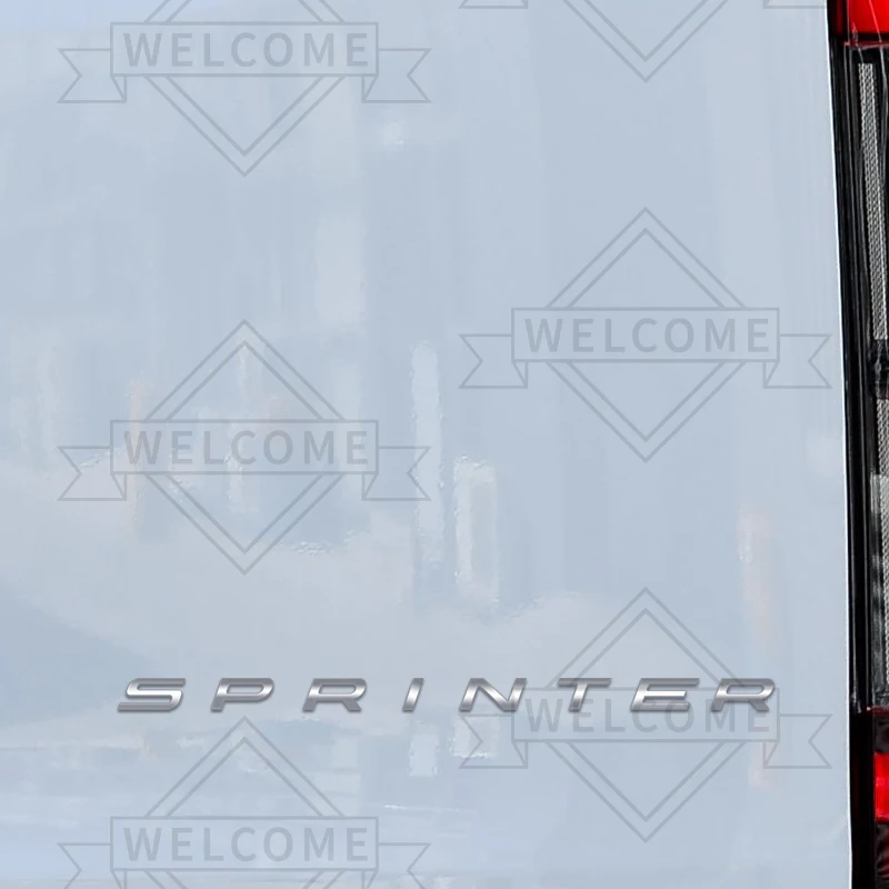 3D Car Stickers For SPRINTER Camper Van CDI W903 W906 W907 Emblem Auto Body Letter Badge Trunk Decal Decoration Accessories