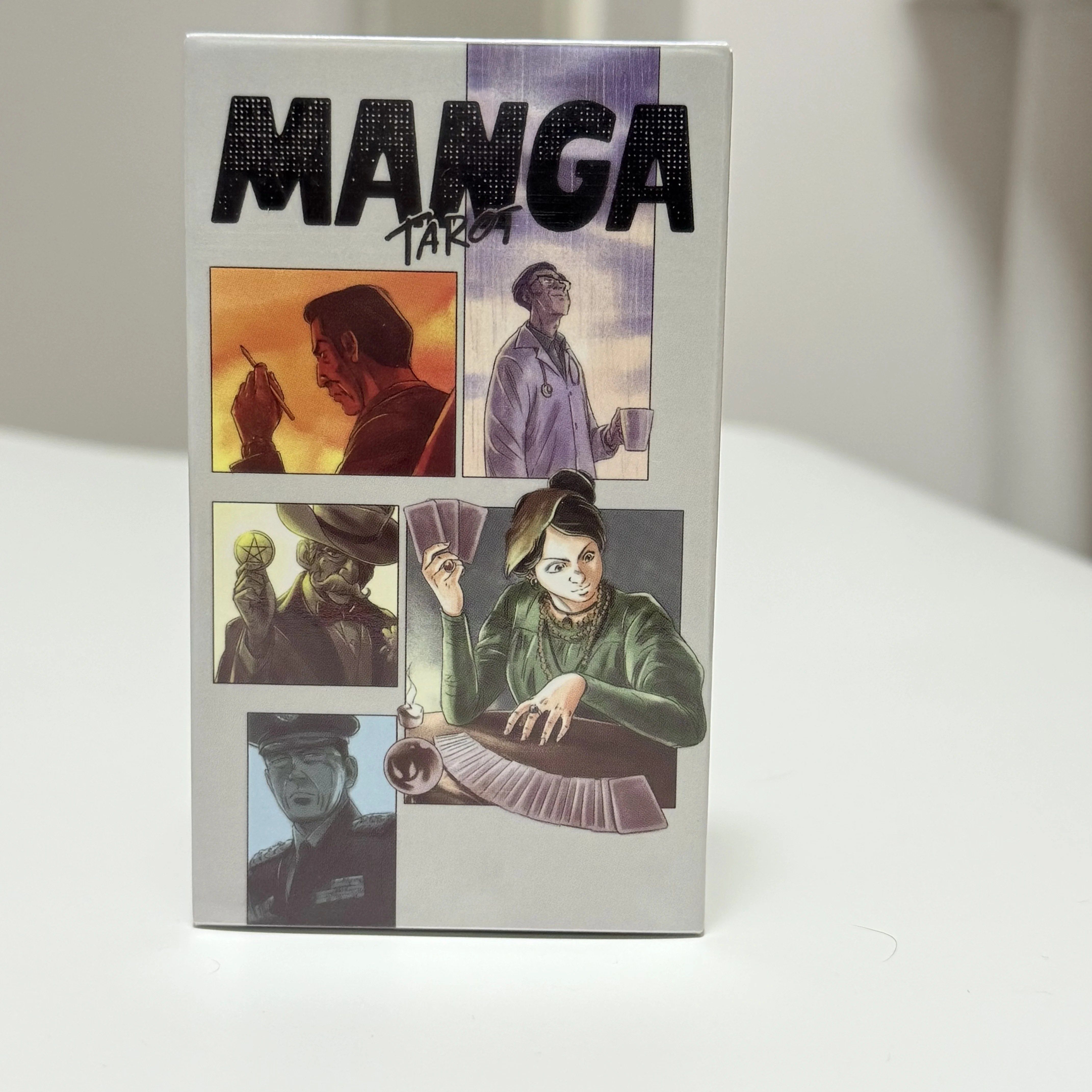 

Карты Таро манга, 78 шт., современные истории через потрясающие иллюстрации в стиле манги