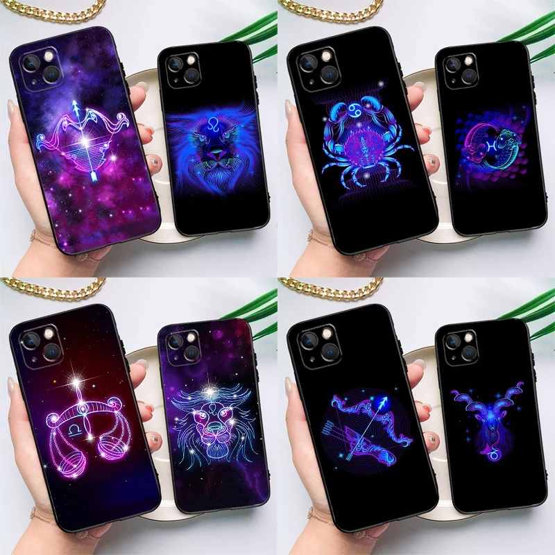 Zodiac Signs Phone Case For Samsung Galaxy S25 S24 S23 S26 Ultra S20 FE S21 FE S22 Plus S10 S25 FE Cover