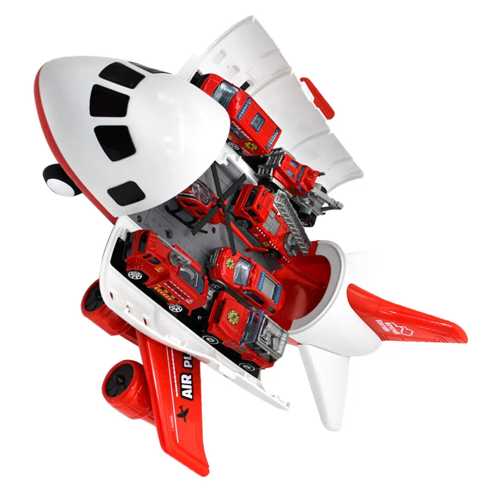 

1Set Pull Back Large Passenger Airplane Car Vehicle Alloy Plastic Friction Powered Inertial Children Indoor Outdoor Play Gift