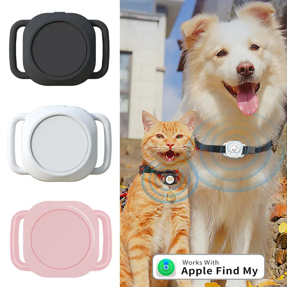 Posicionamento global anti-perdido rastreadores gps para animais de estimação chaveiro à prova d'água para cães e gatos animais de estimação carteira bagagetracker