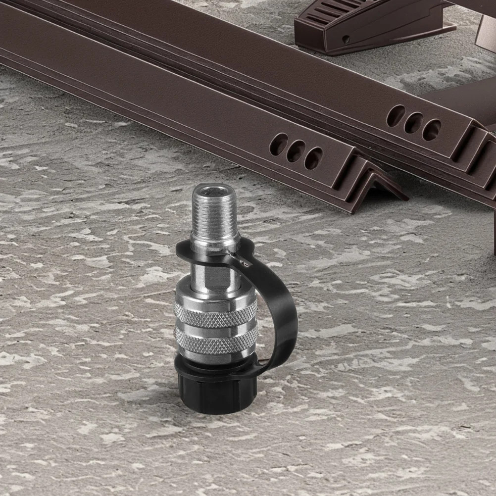 

2Pcs Hydraulic Quick Coupler Durable 3 8 Hydraulic Fast Release Connector for Jack Pump Hose Adapter Cap Quick