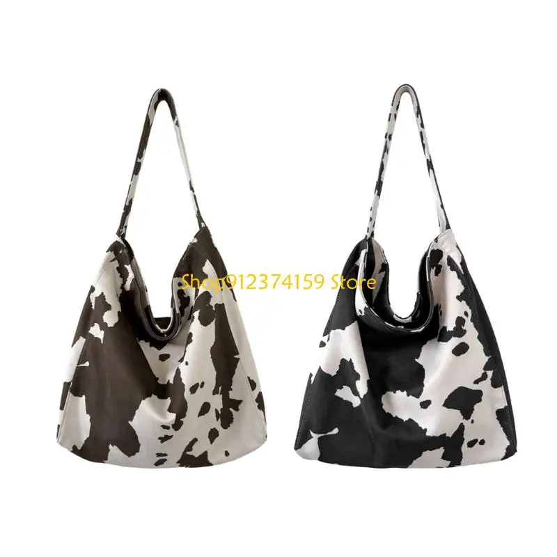 

G5AE Stylish Armpit Bag With Spacious Interior Suedes Shoulder Purse Fashion Handbag