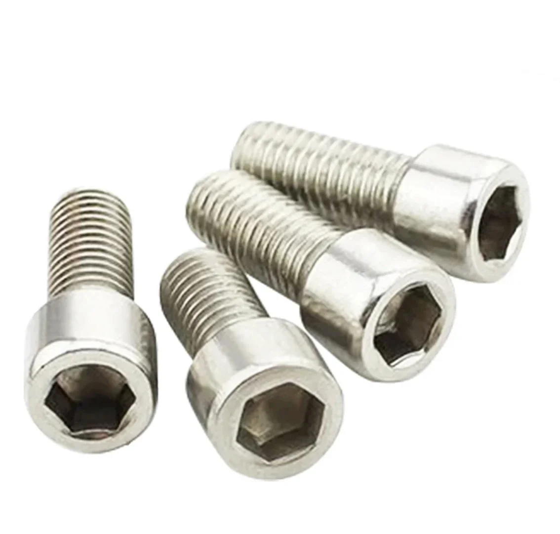 M12 Hex Allen Hex Socket Cup Head Screw Bolts Length 20/25/30/35/40/45/50/55/60/65/70/75/80/60-120mm 201 Stainless Steel Screw