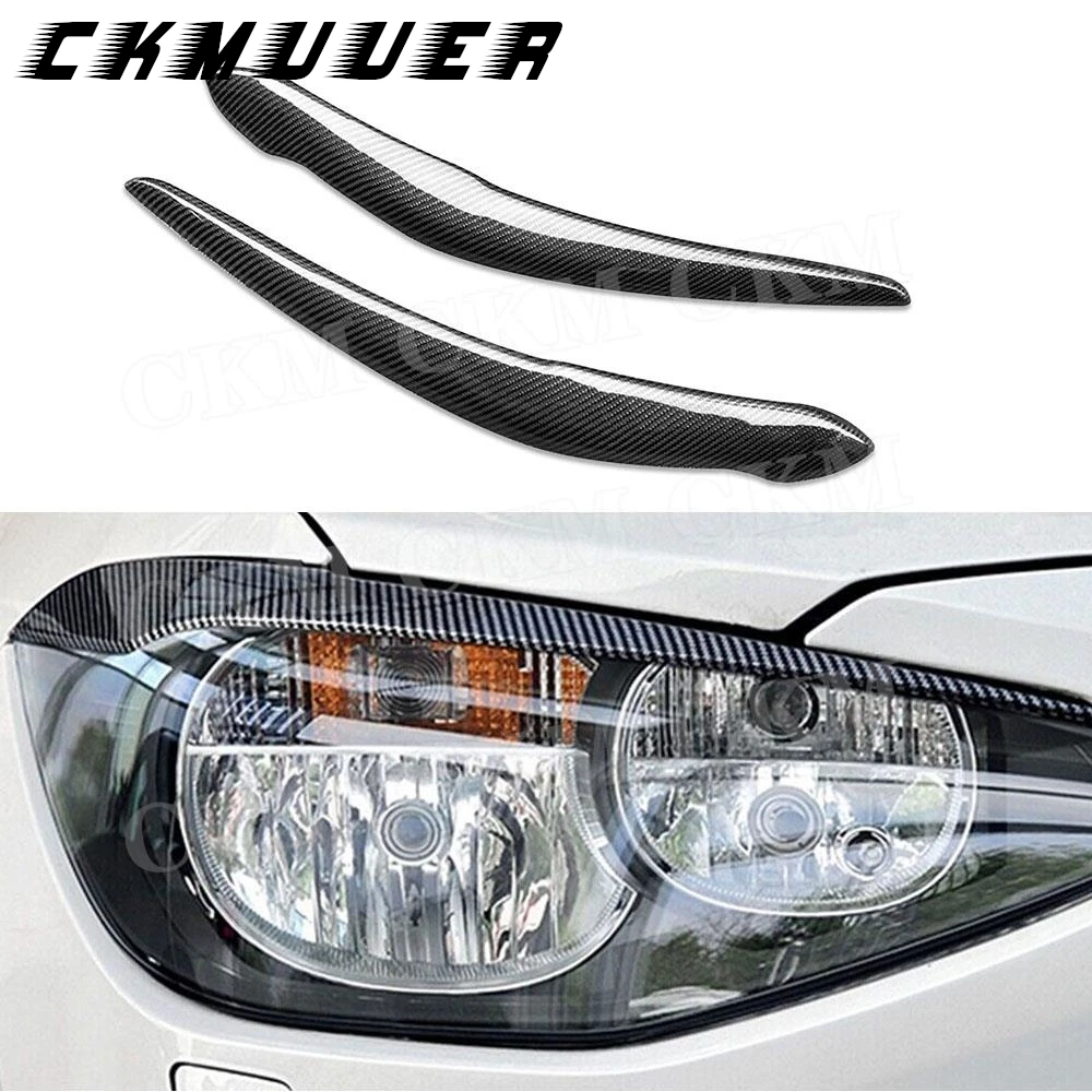 

Передняя фара автомобиля из углеродного волокна, накладка на веко для BMW 1 серии F20 116i 118i M135i 2016-2019, комплекты кузова