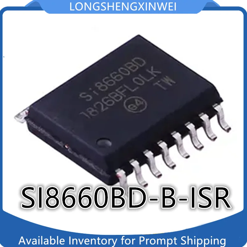 1PCS New Original SI8660BD-B-ISR 8660ED SI8661BD SI8661ED-B-ISR Isolator Chip Mount SOIC-16 Integrated Circuit