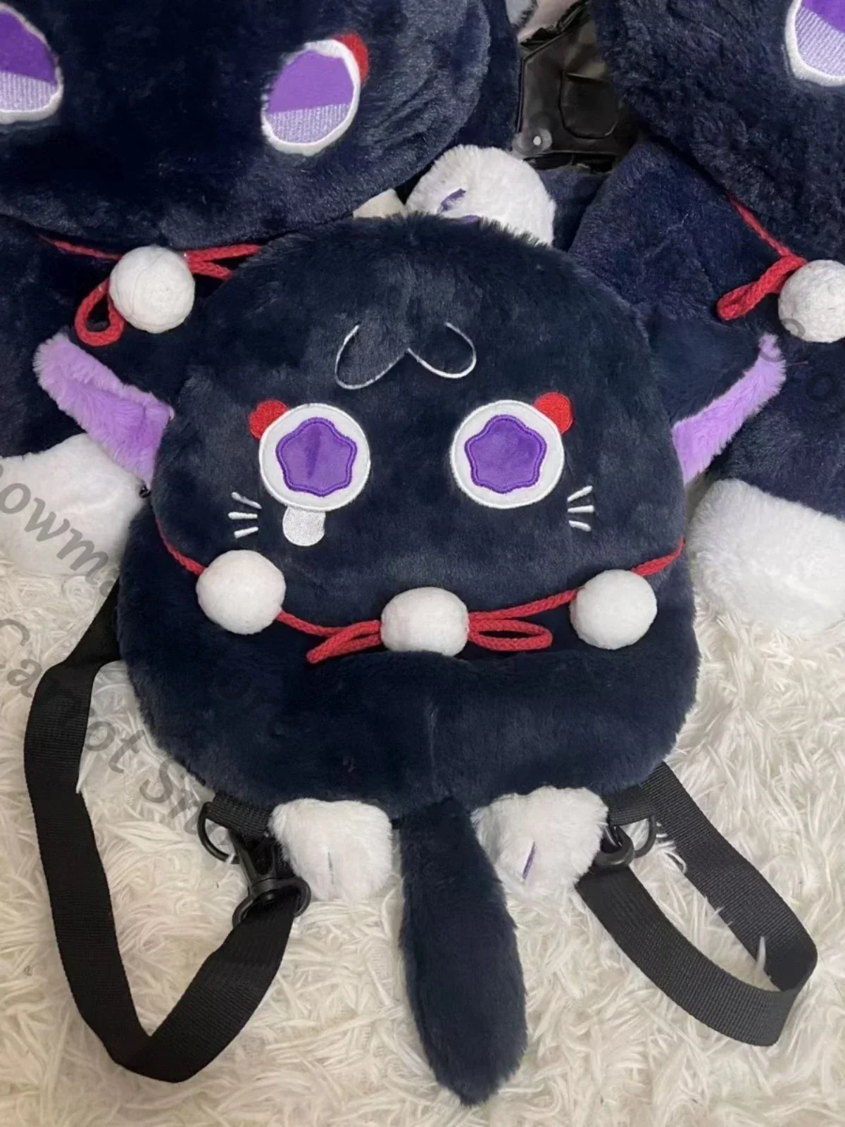 Anime Genshin Impact Wanderer Xiao 귀여운 배낭 배낭 Packsack 배낭 가방 어깨 코스프레 만화 선물