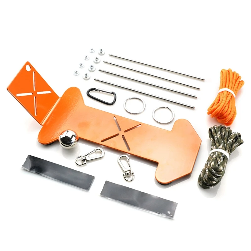 Jig Kit Spare Parts Adjustable Survival Making Jig Weave Camping Rope Jewelry Keychain Craft Idea For Adults Children