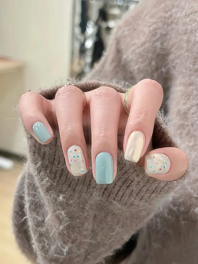 1-6 قطعة ZH جديد الخريف شعبية الحليب دوامة 6 اللون سلسلة هلام طلاء الأظافر 2025 موضة لطيف الآيس كريم الملمس هلام مستلزمات الأظافر #5