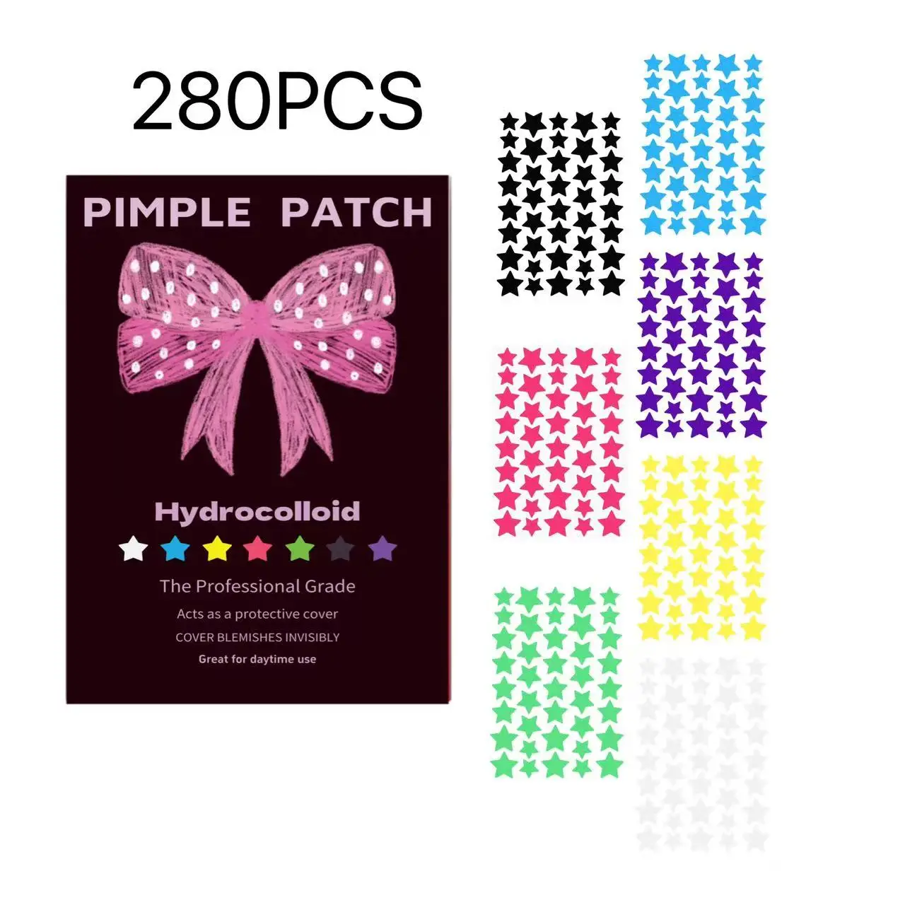 280 Pcs/Set Star Ac… - image