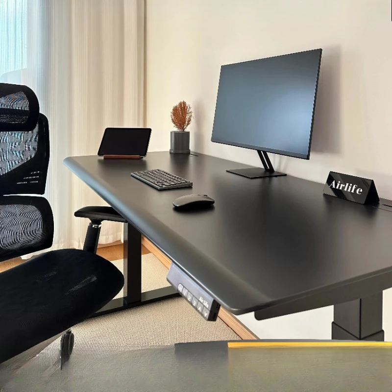 

Gaming table Computer table Lifting desk Double motor Three sections Black