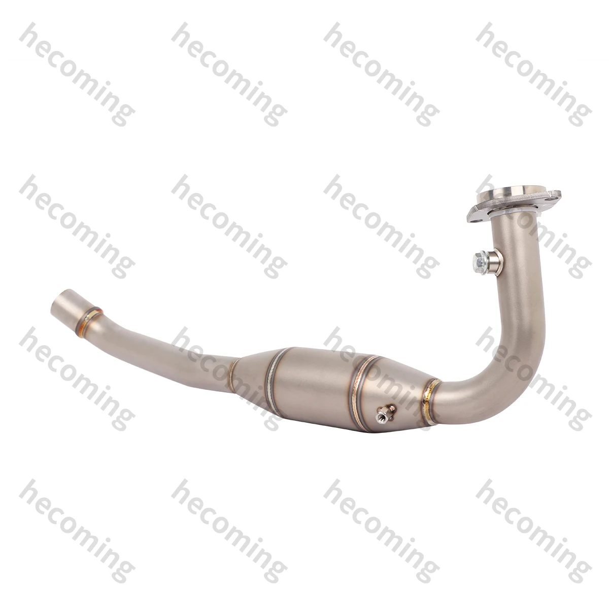 Motorcycle Exhaust Front Pipe For SYM ADXTG400 2024 ADXTG 400 Muffler Pipe Fits Stock Muffler