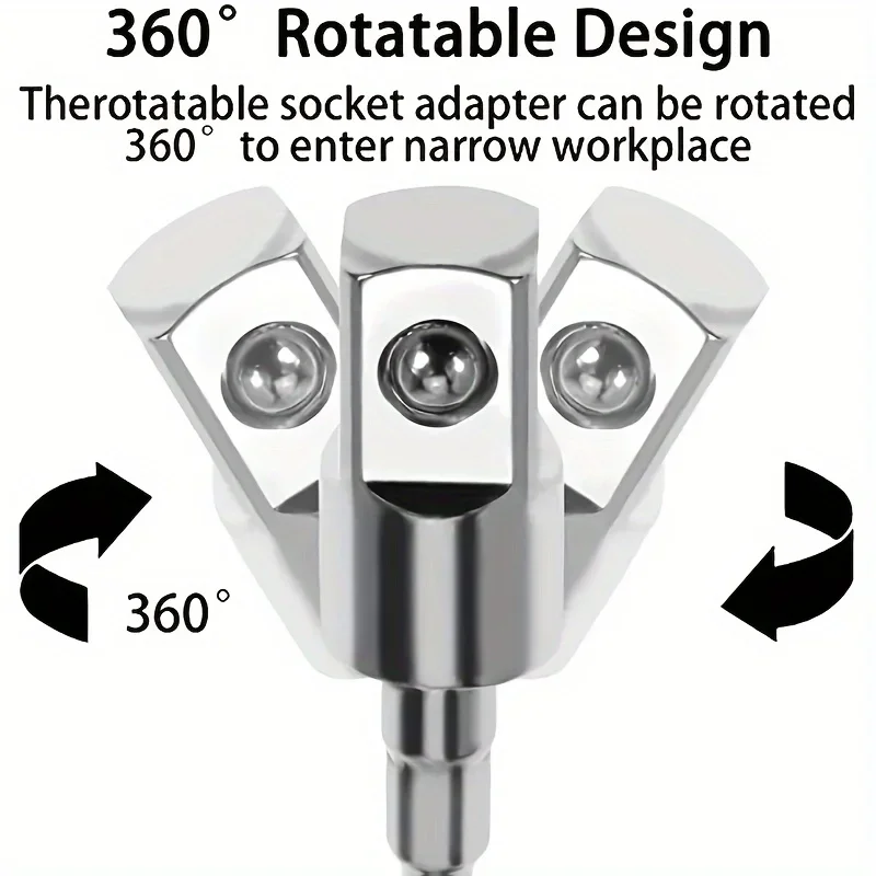 محول دفعة الرياح للحفر الكهربائي، محول مقبس مشترك عالمي يدور 360 درجة، محول دفعة الرياح الكهربائية