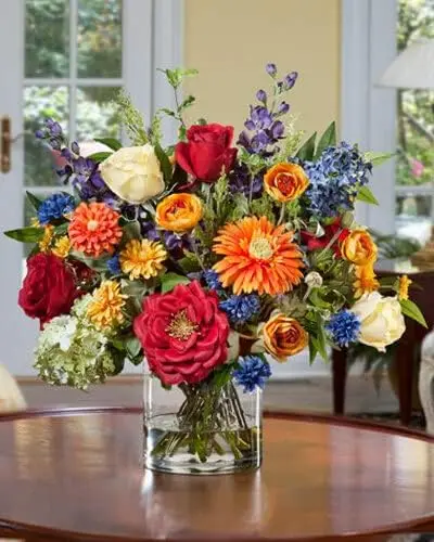 

Mixed Silk Flower Bouquet