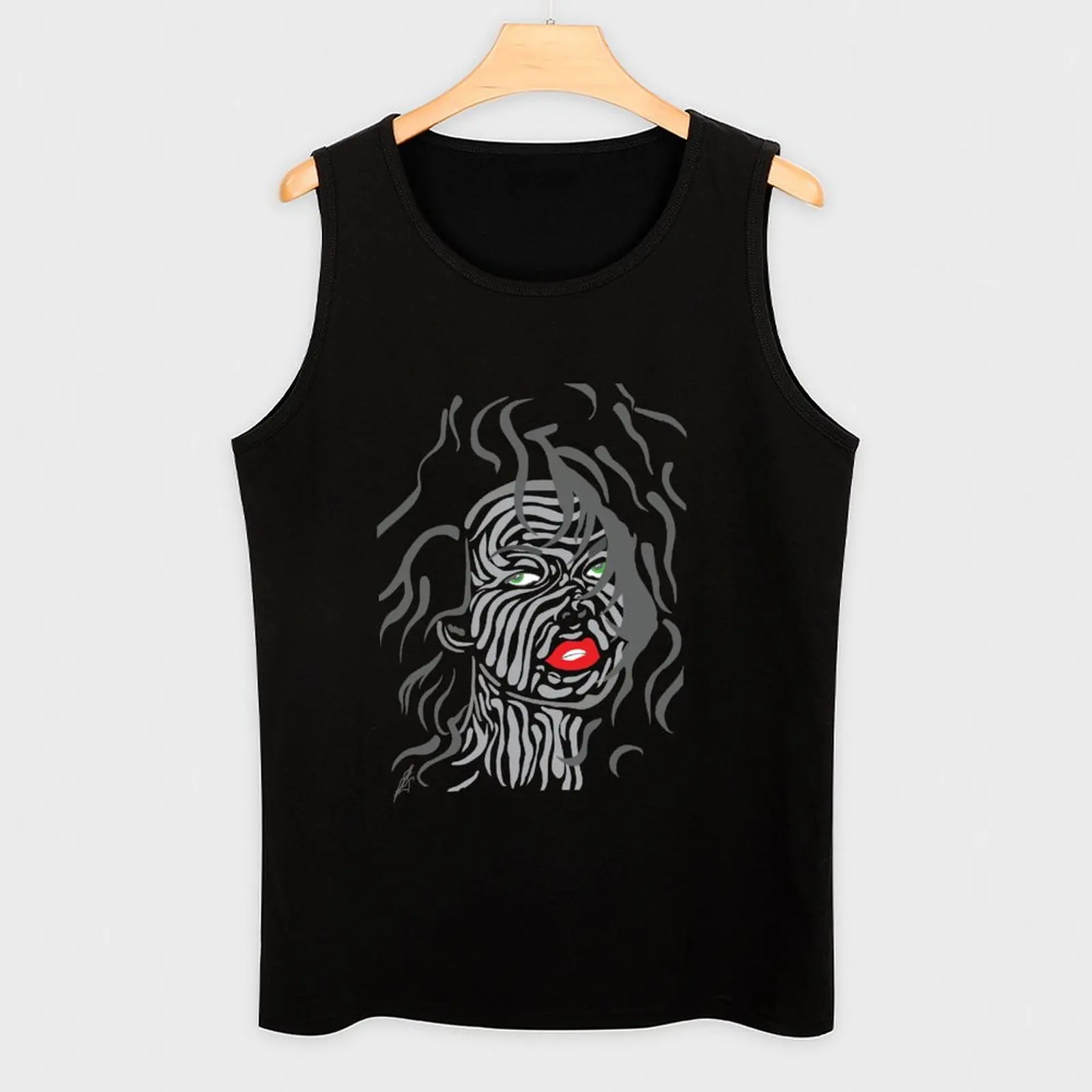 Ocelot Tank Top wanita pakaian pria Gym pria Body man