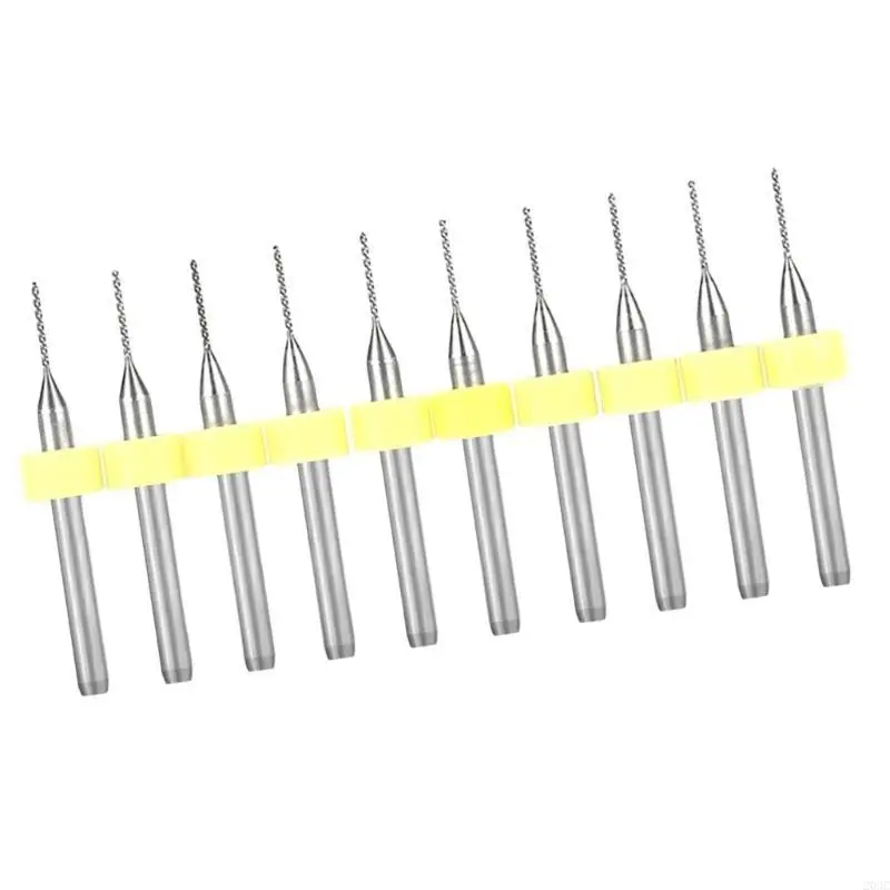 203C 10 قطع PCB البلاستيك الخشب المعادن الناعمة استخدام لقمة ثقب مناسبة لحفر المجوهرات عالية الدقة والمواد الناعمة #3