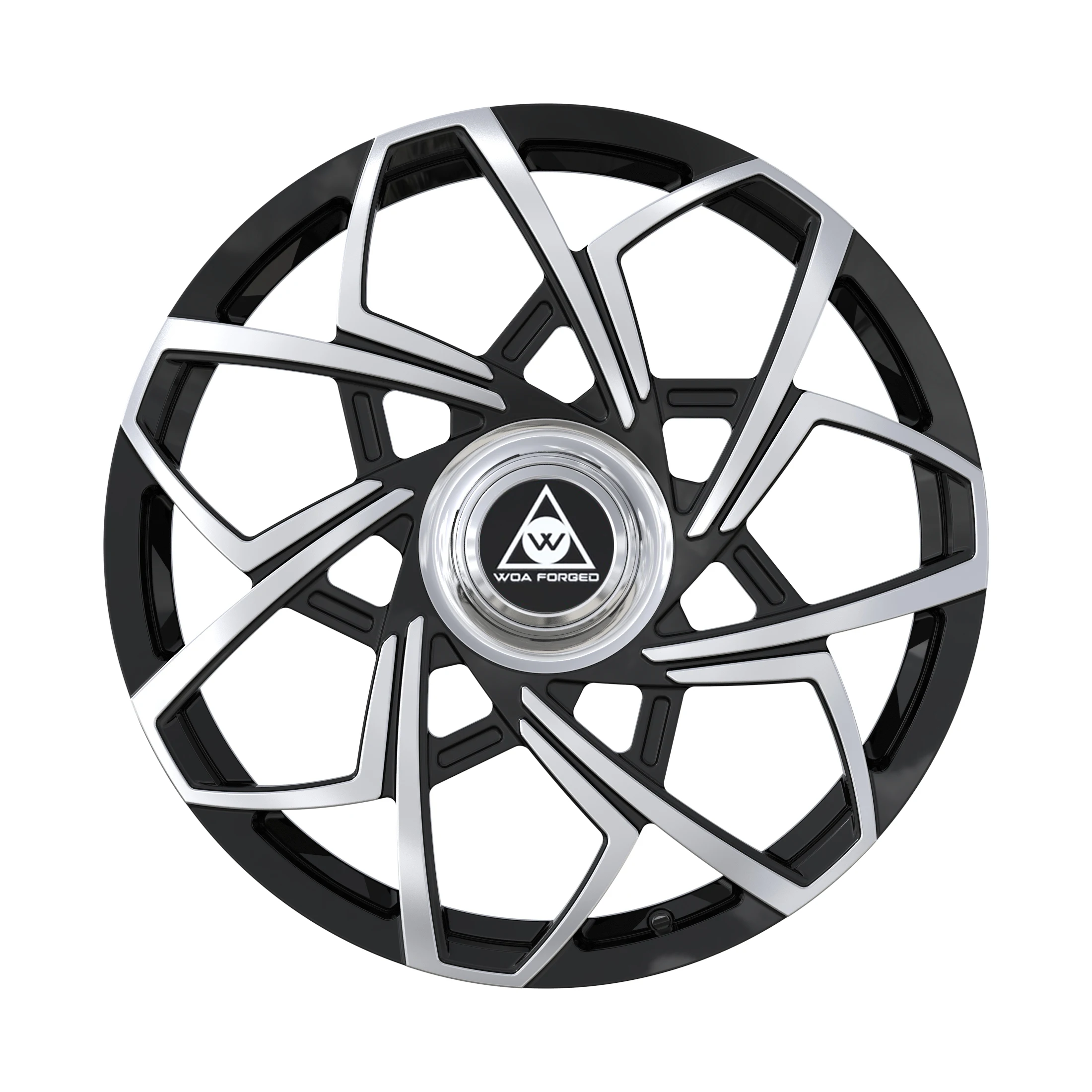 

High Quality 19 20 21 Inch Forged Aluminum Alloy Wheels Rims Gloss Black Machine Face Disc 21x9J 5x108 Car Wheels for Zeekr 009