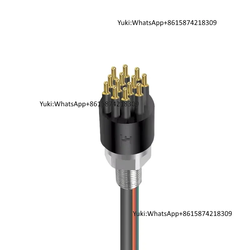 MCBH13M Underwater Pluggable 13pins Ethernet Circular Connector Watertight Plug Cable Subsea Connectors Subconn for ROV ROBOT