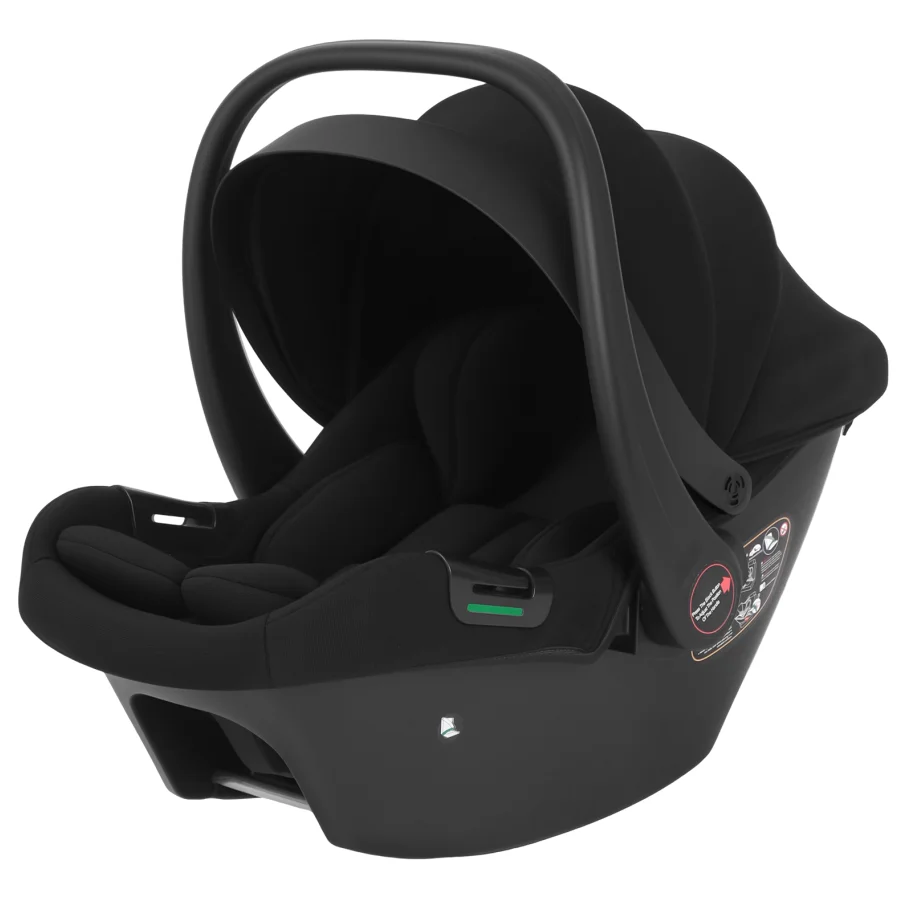 Seggiolino auto per neonato Neonato 0-12 mesi Max 12 kg Tettuccio parasole Sedile imbottito Cintura di sicurezza a 3 punti Protezione laterale I-Size Baby Car Mare