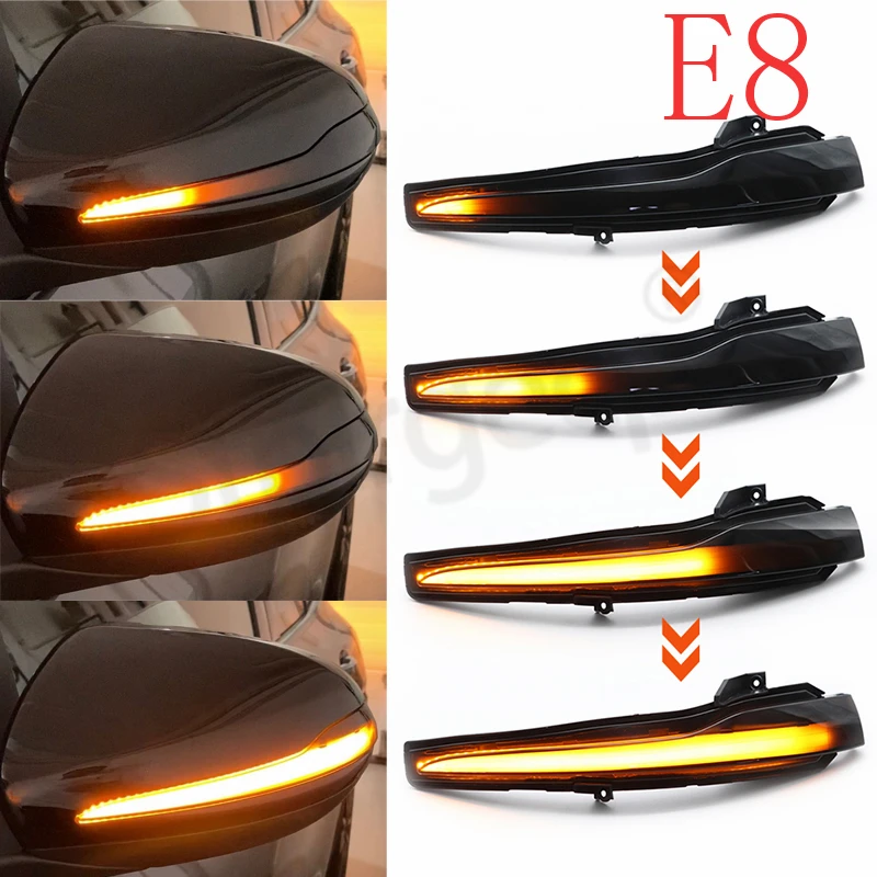 

Dynamic Turn Signal Blinker Sequential Side Mirror Indicator Light For Mercedes Benz C E S GLC W205 X253 W213 W222 V-Class W447