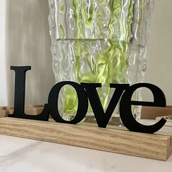 Inspirational Black Wooden Table Sign - Motivational Home Decor Centerpiece