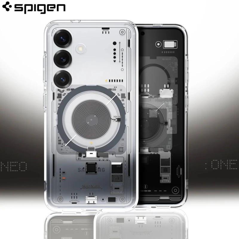 Spigen für Samsung Galaxy S25 Ultra S26 S24 S23 Ultra Plus Ultra Hybrid Magnetische Softcase für MagSafe Transparente Weiche Hülle