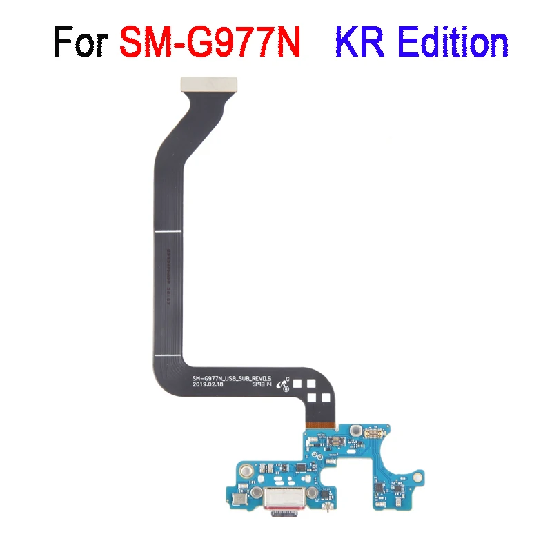 Charging Port Flex Cable For Samsung Galaxy S10 5G SM-G977U US Edition / SM-G977B EU Edition / SM-G977N KR Edition