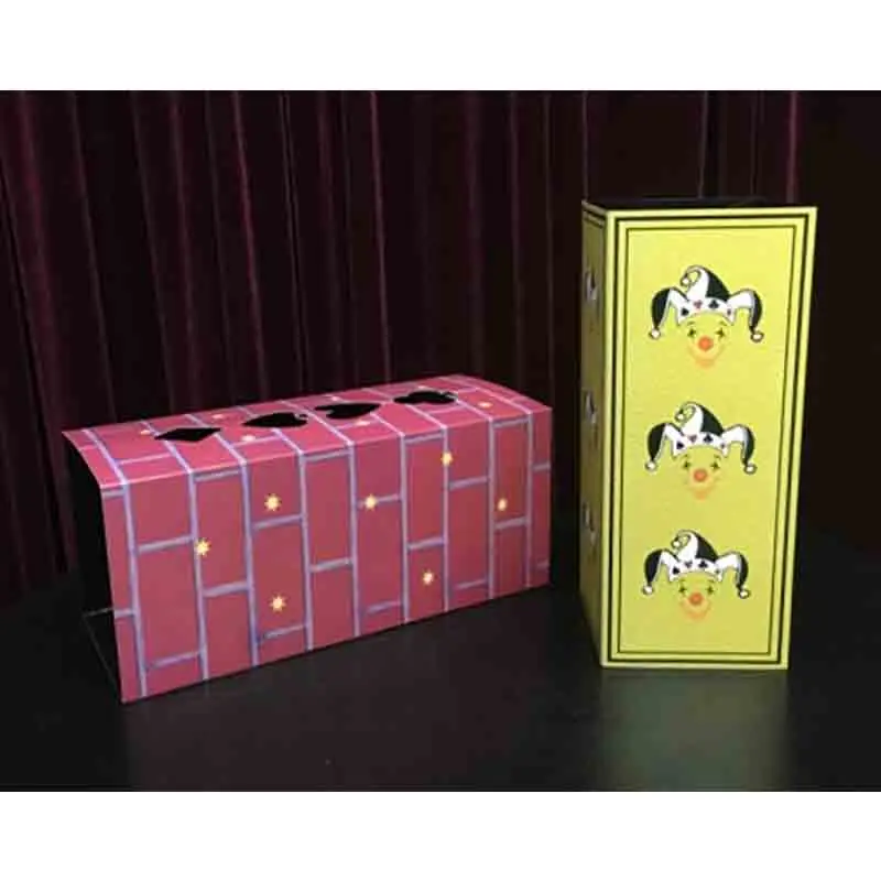 Production Tubes (Folding) Box Flowers Appearing From Transparent Box Stage Magic Tricks Illusions Gimmick Toys Classic Magic