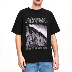 Creative Ulver Electronica Band Bergtatt T-Shirts Men Women's Crewneck Pure Cotton Black Metal Short Sleeve Big Size Clothing