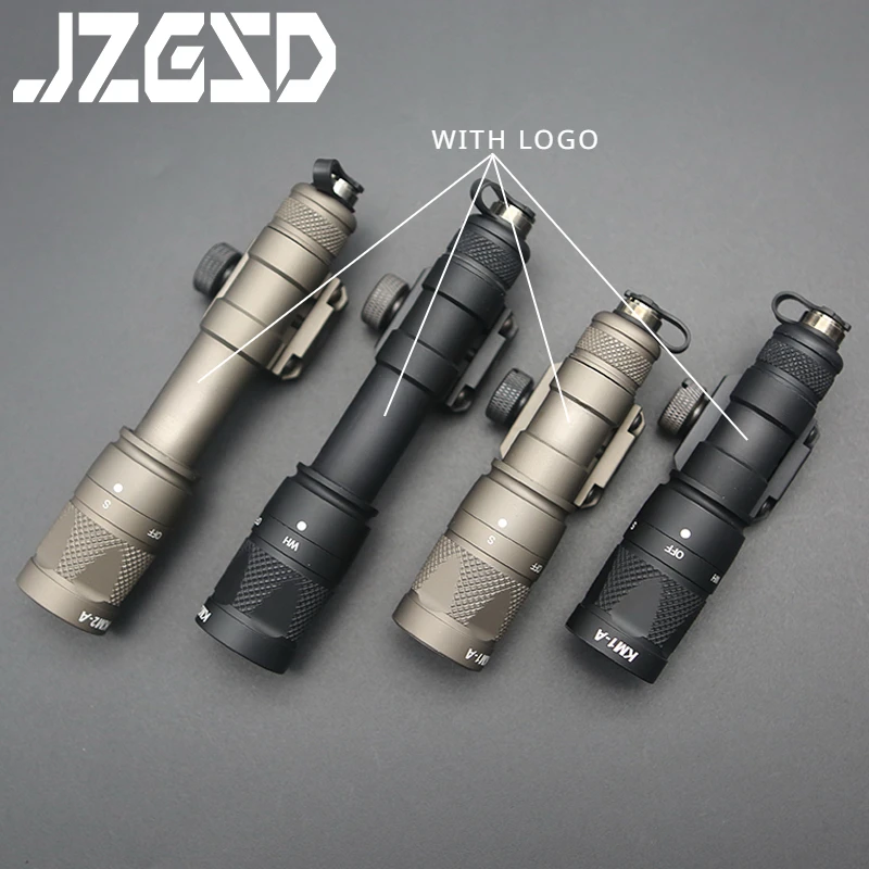 

Tactical Hunting M600V M300V Gun Scout Light Strobe Flashlight Weapon Light For 20mm Weaver Picatinny Rail Base Torch