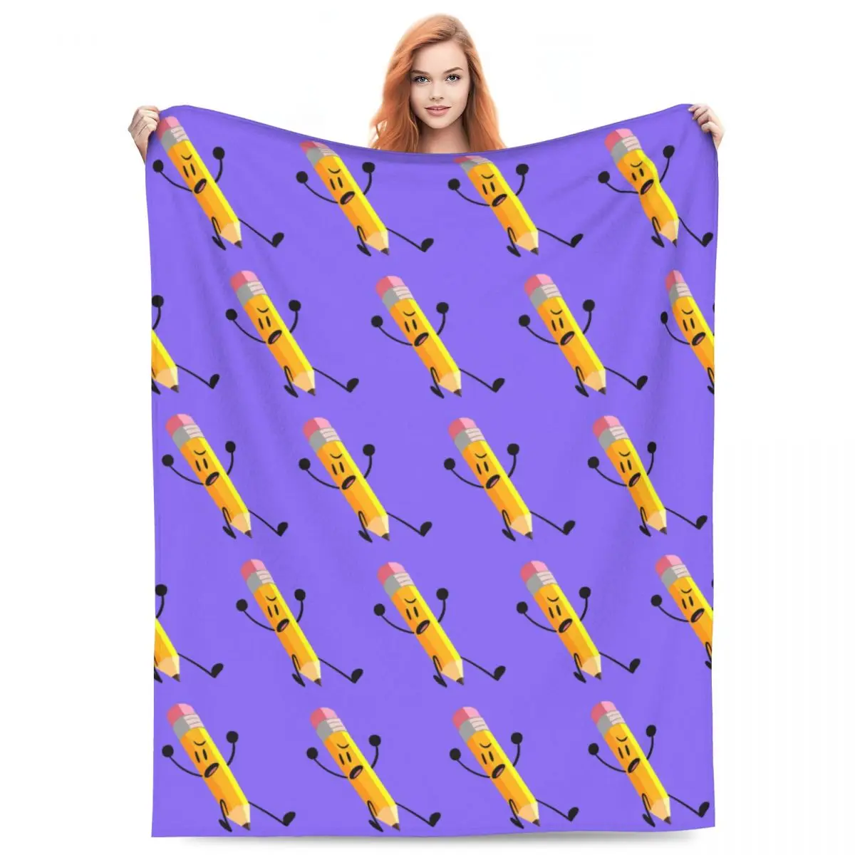 

Одеяла-карандаш Bfdi, мягкое теплое фланелевое одеяло, плюшевое одеяло для кровати, гостиной, пикника, путешествия, домашний диван