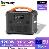 Newsmy S1210 Portable Power Station 1200W Solar Generator 1102.5Wh LMFP Battery Home Backup Outdoor Camping Mobile power