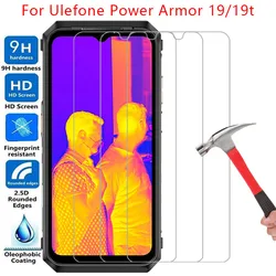 phone case for ulefone power armor 19 19t tempered glass on armor19 armor19t 19 t t19 back cover 19case 19tcase 360 protective