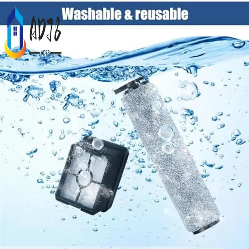 

AD78-Сменный набор щеточных роликовых фильтров для Bissell HF3 3649A, вакуумные фильтры Hepa, пылесос, 2 щетки с несколькими поверхностями